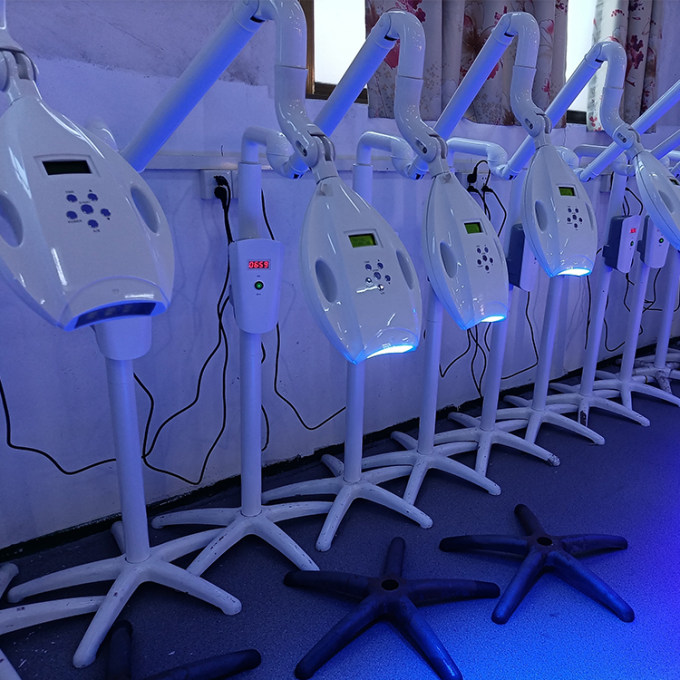 Tricolor Diş Beyazlatma Ekipmanları 490mm LED Beyazlatma Sistemi 1