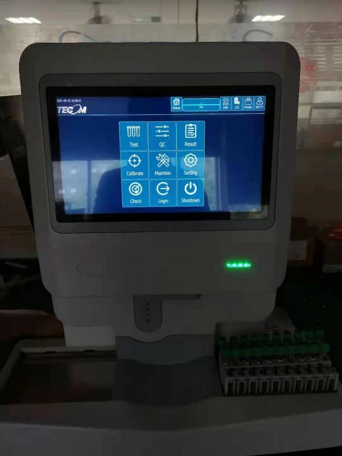 5 Parça Hematoloji Analiz Cihazı Makinesi Tıbbi Laboratuvar Ekipmanları 360 Derece 1