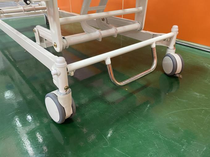 Yoğun Bakım Koğuş Odası Elektrikli Hastane Yatakları Mavi Beyaz 0