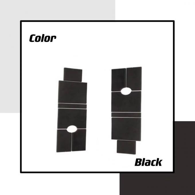 Siyah Obstetrik Masa Aksesuarları Yatak Hastane Yatağı Için 30 * 8mm 25 * 6mm PU 0