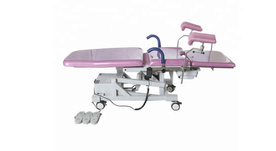 Paslanmaz Çelik Muhafız Elektrik 1800mm Tıbbi Muayene Yatağını Çekin