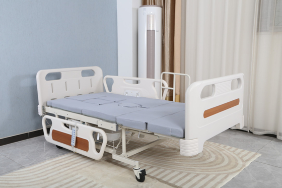 Beyaz Ayarlanabilir Elektrikli Çok Fonksiyonlu Hemşirelik Yatağı Hastane için 2090*1020mm