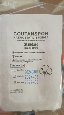 Tıbbi anal hemostatik sünger silindir anal sünger tamponlar sünger
