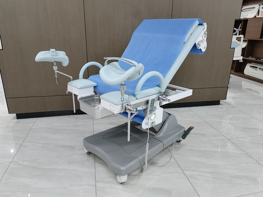 (Premium Otomatik Kağıt Verme Jinekolojik Yatak - Elektrikli Yükseklik/Trendelenburg Düzenlemesi Steril Kağıt Rulo ile)