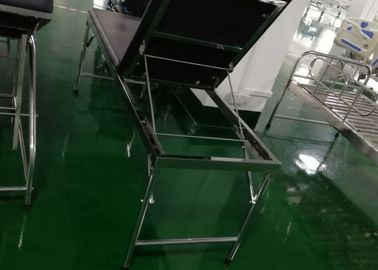Siyah Yatak Tıbbi Muayene Kanepesi, Hastane Muayene Yatağı Ayarlanabilir
