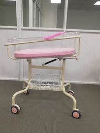 Pembe Mobil Karyolası Hastane Bebek Yatağı, ABS Havzası ile Yenidoğan Hastane Bebek Yatağı