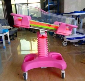 Ayarlanabilir OEM Hastane Bebek Yatağı Devirme ABS İki Krank