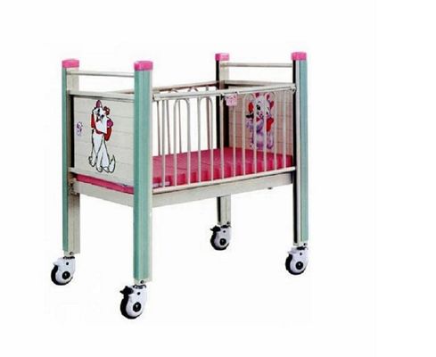 Tek Fonksiyonlu Bebek Tıbbi Mobilya Beşik Hastane Bebek Yatağı