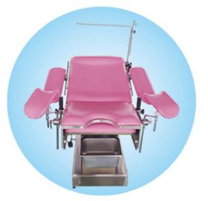 Paslanmaz Çelik Gerdirilebilir Elektrikli Jinekoloji Muayene Masası