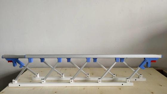 Beş Dosya Katlanabilir alüminyum alaşımlı Tıbbi Yatak Rayları
