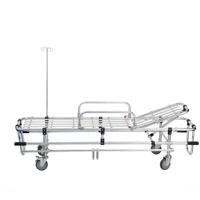 Ambulans 194cm 160Kg IV Kutuplu Hasta Taşıma Arabası