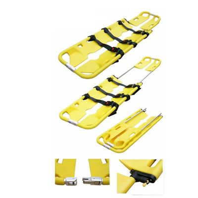İlk Yardım Taşıma Ayrı 2 Katlanabilir Ambulans Kepçe Sedye