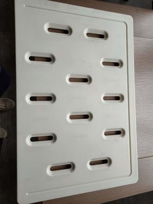 Kalınlık 35mm Dört Parça Tıbbi Yatak Aksesuarları Mavi Hastane Yatağı Ataşmanları
