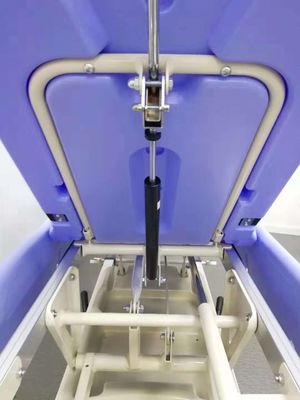 Acil Hasta Transfer Arabası Döner Yan Korkuluklar Merkezi Tekerlekler 150mm Hasta Transfer Sedyesi