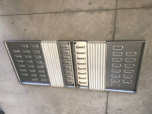 Tıbbi Hastane Yatağı Aksesuarları Metal Hastane Yatağı Panosu Dört Parça