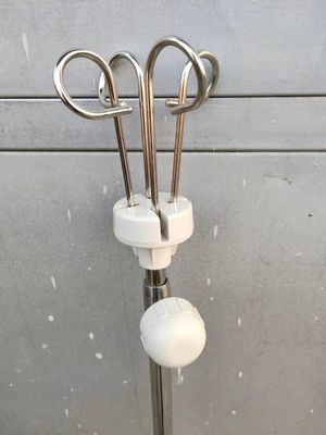 SUS Tıbbi Damla Standı IV Hastane Damla Standı OEM Yüksekliği Ayarlanabilir