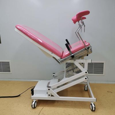 Elektrikli obstetrik yatak jinekoloji özel obstetrik yatak rengi pembe