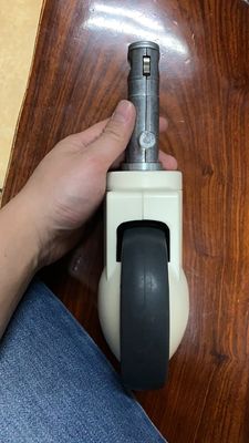 Tıbbi Tekerlekler Merkezi Kontrol Tekeri TPR Tıbbi Yatak için 5 İnç Tekerlekler