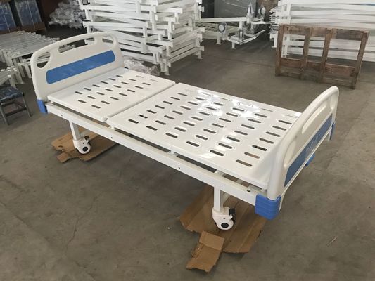 Ayarlanabilir Arka Manuel Medicare 480mm 250kgs Tek Krank Hastane Yatağı