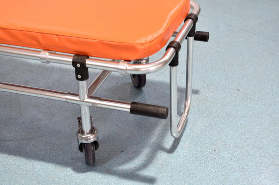 Sünger Yatak manyetik olmayan Ambulans Sedyesi Hasta Arabası Arabası