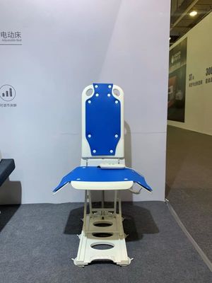 Ev Elektrikli Banyo Sandalyesi Ayarlanabilir Banyo Koltuğu Kaymaz Beyaz