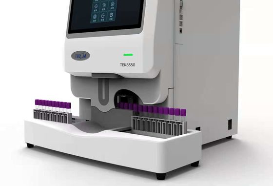 5 Parça Hematoloji Analiz Cihazı Makinesi Tıbbi Laboratuvar Ekipmanları 360 Derece