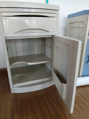 ABS Medikal Komidin Ayarlanabilir Komidin Dolabı Beyaz