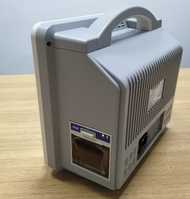 Ev için Taşınabilir EKG Tıbbi Cihaz Hepsi Bir Arada Dedektör Kirli Beyaz ABS Malzemesi