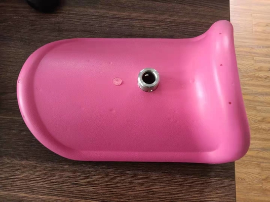 Hastane Yatakları İçin Paslanmaz Çelik PU Bacak Tutucu Pembe Parçalar Doğum Yatakları İçin