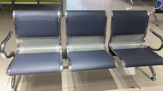 PU Malzeme Siyah Hastane Bekleme Alanı Koltukları Hastane Özel