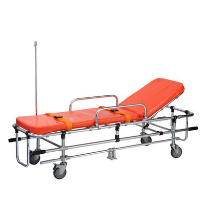 Ambulans 194cm 160Kg IV Kutuplu Hasta Taşıma Arabası