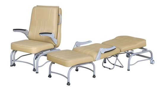 Mobil Katlanır Cabrio Görevlisi 38Kg 106cm Tıbbi Recliner Koltuğu
